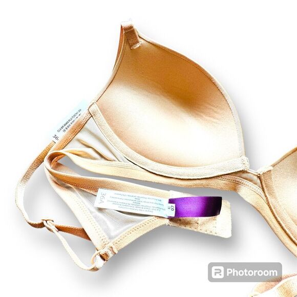 Brown Wireless Bra Size 36A by Adore Me New With Tag - Picture 9 of 9